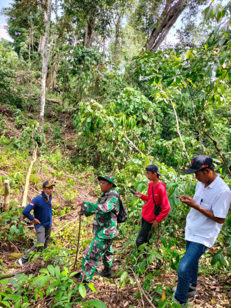 KEGIATAN SURVE LOKASI PEMBUKAAN JALAN USAHA TANI 